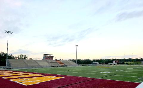 The West Nassau Warriors will play their first home game on their new turf field Friday night.