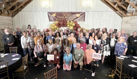 The West Nassau High School Class of 1975 held its 50th reunion Sept. 20 at 1881 Occasions in Hilliard. 