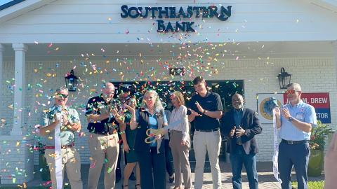 The Hilliard location of Southeastern Bank recently completed renovations, celebrating the branch’s new look with a ribbon cutting Oct. 24.