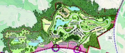 Racetrack coming to County Road 108