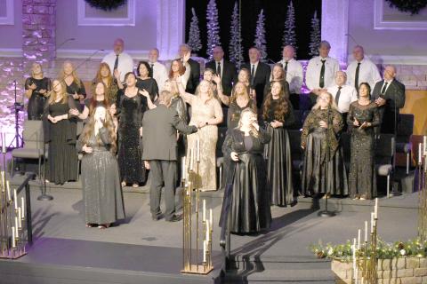 The Anchor Church worship team presents its “A Thrill of Hope” Christmas production Dec. 7. Photo courtesy of The Anchor Church