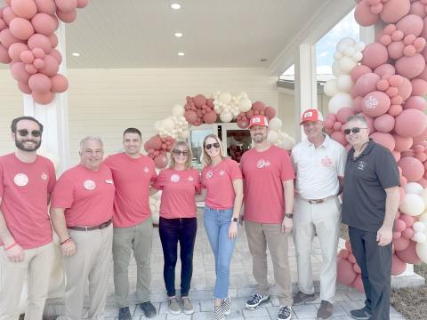Pine Royale’s grand opening Feb. 27 included a ribbon cutting, giveaways, and more.