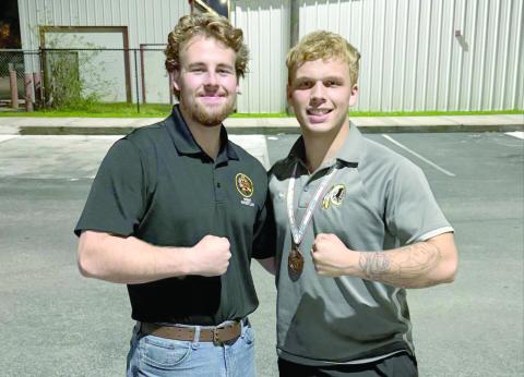 West Nassau High School senior wrestler Bryce Mangum will compete in the 215 weight class of the state championship finals Thursday through Saturday at Silver Spurs Arena in Kissimmee. 