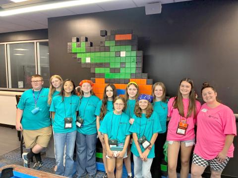 Local 4-H'ers attend the attend the 4-H Intermediate Leadership Conference.