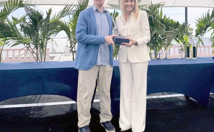 Hilliard resident Matthew Plummer, a teacher at River City Science Academy’s middle-high school campus, received the distinction of Most Valuable Coach for the Florida Civics Debate Initiative in the greater Northeast Florida region.