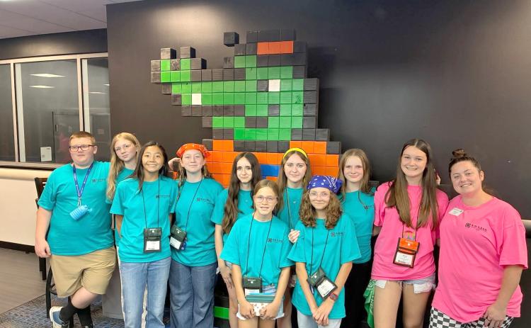 Local 4-H'ers attend the attend the 4-H Intermediate Leadership Conference.