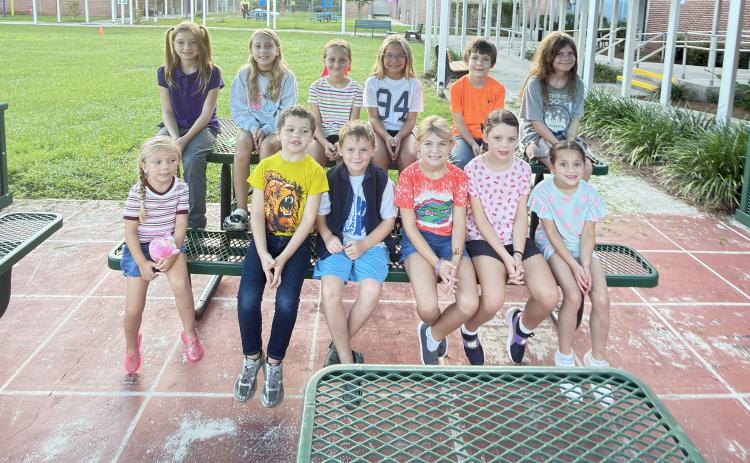 Bryceville Elementary School focused on the character trait of community in August.
