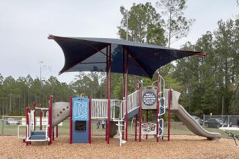 A new playground is open to visitors at the Bryceville Ballpark on Motes Road. Submitted